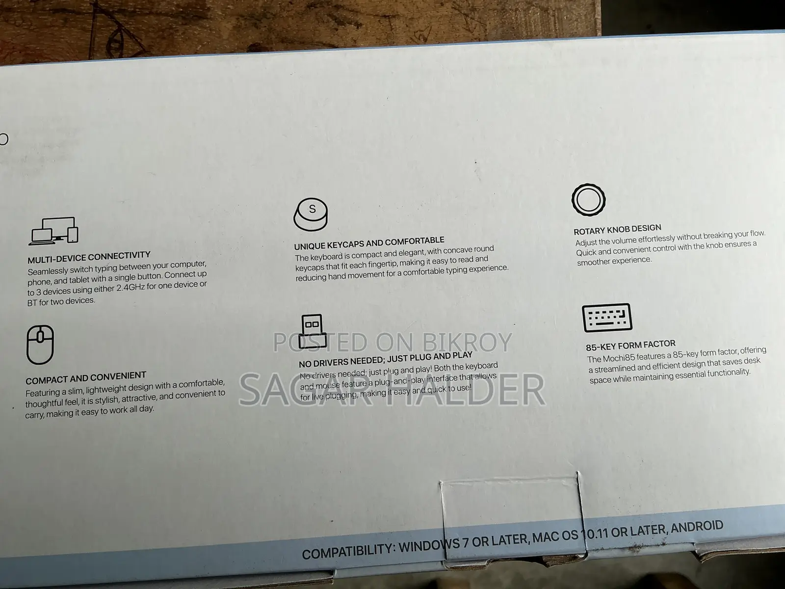 USB and BT Keyboard and Mouse