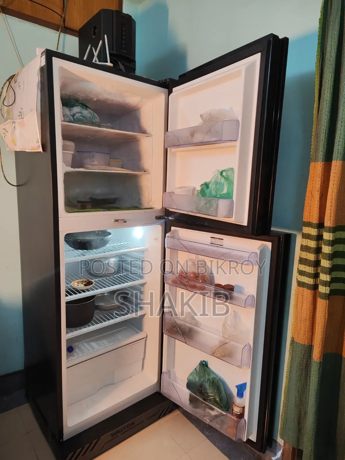 Like-new Walton Inverter Fridge (380 Liters) with 1-year warranty!