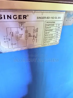 Singer Refrigerator Capacity 138 Liter Good Condition