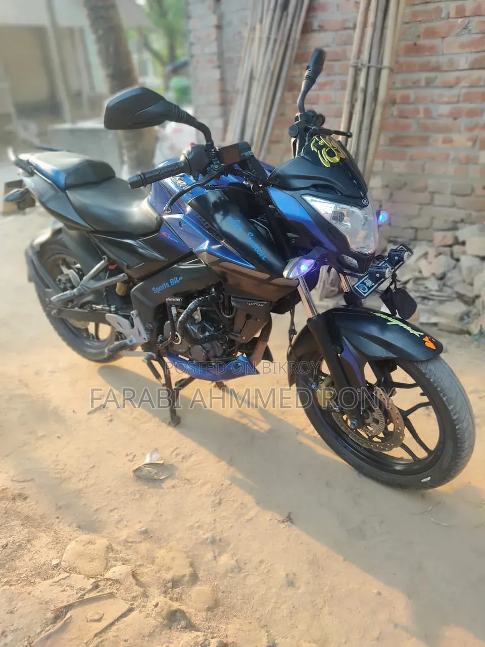 Bajaj Pulsar NS 160 2020 Blue