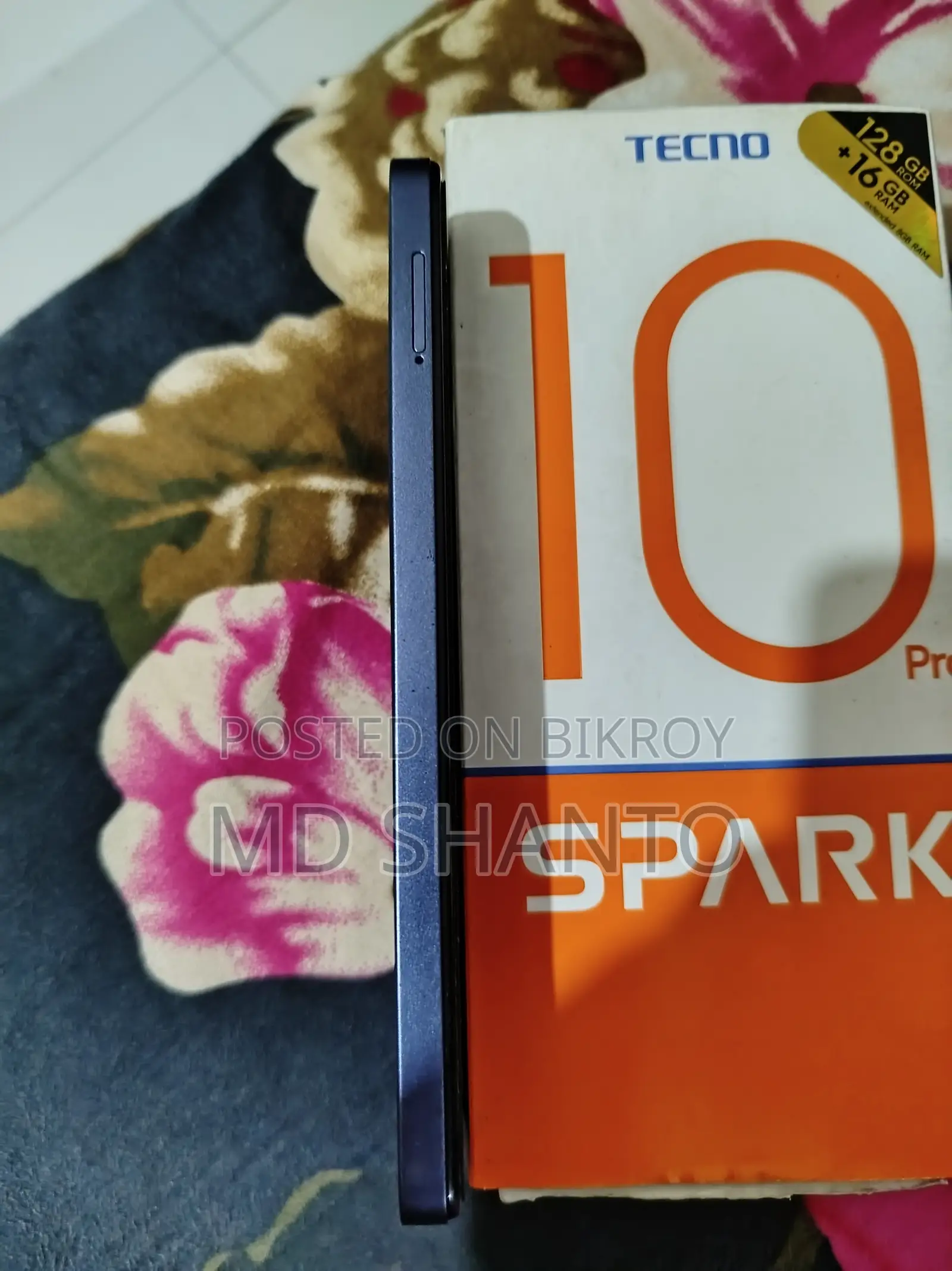 Tecno Spark 10 Pro 128 GB Black