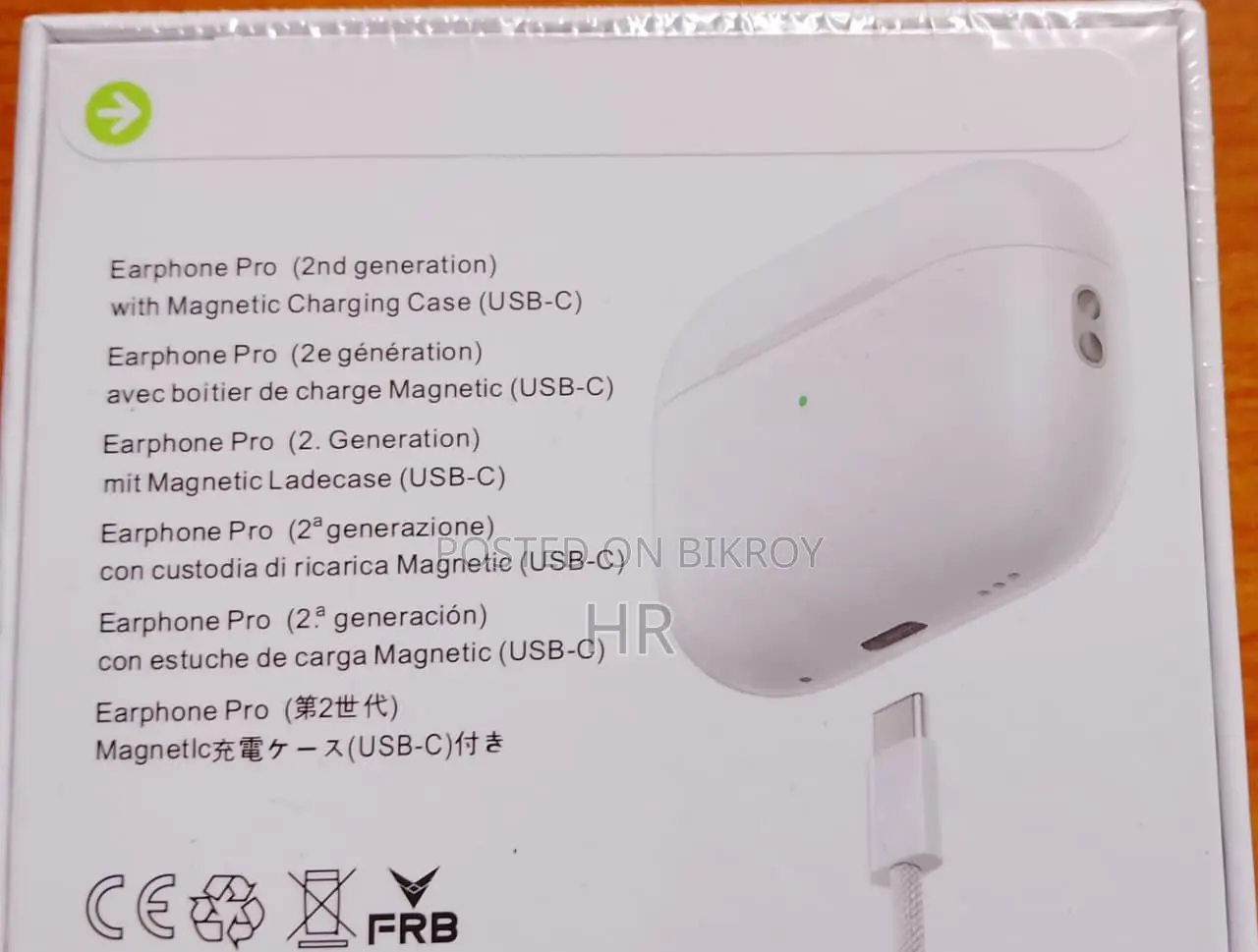 AirPods Pro 2nd Gen (Type-C) - Brand New Intake Box
