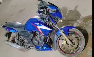 TVS Apache RTR 160 2V 2017 Blue