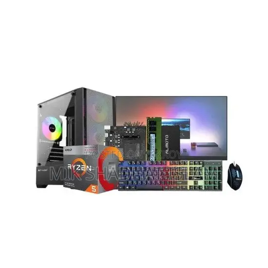 ডেস্কটপ কম্পিউটার Msi Gaming 24ge 2qe 8gb Amd Ryzen 5 SSD 256gb