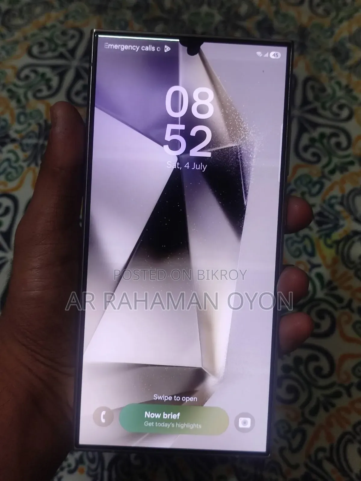 Samsung Galaxy S24 Ultra 256 GB Gold