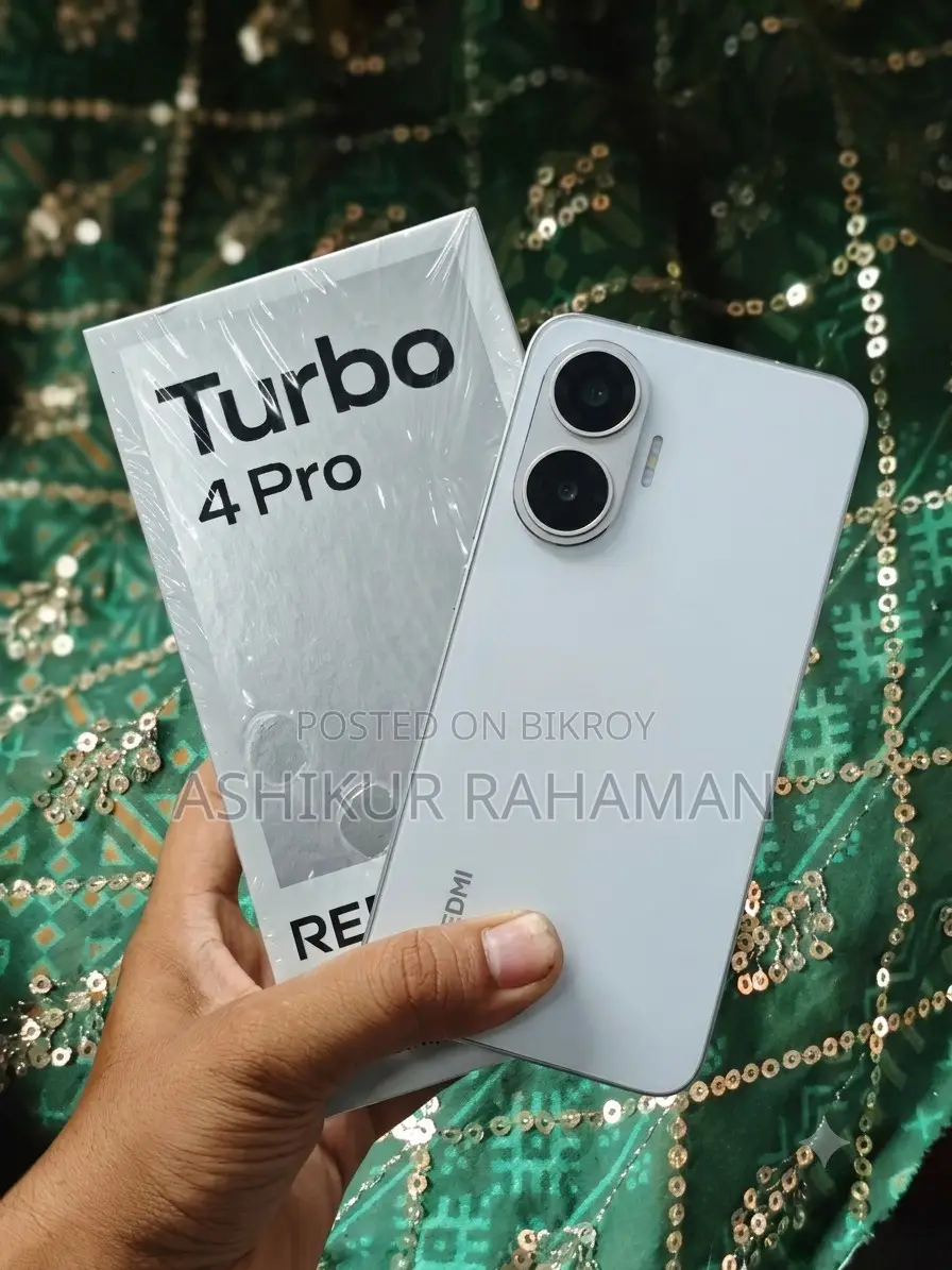 শাওমি রেডমি টার্বো ৪ প্রো ২৫৬ জিবি রেড