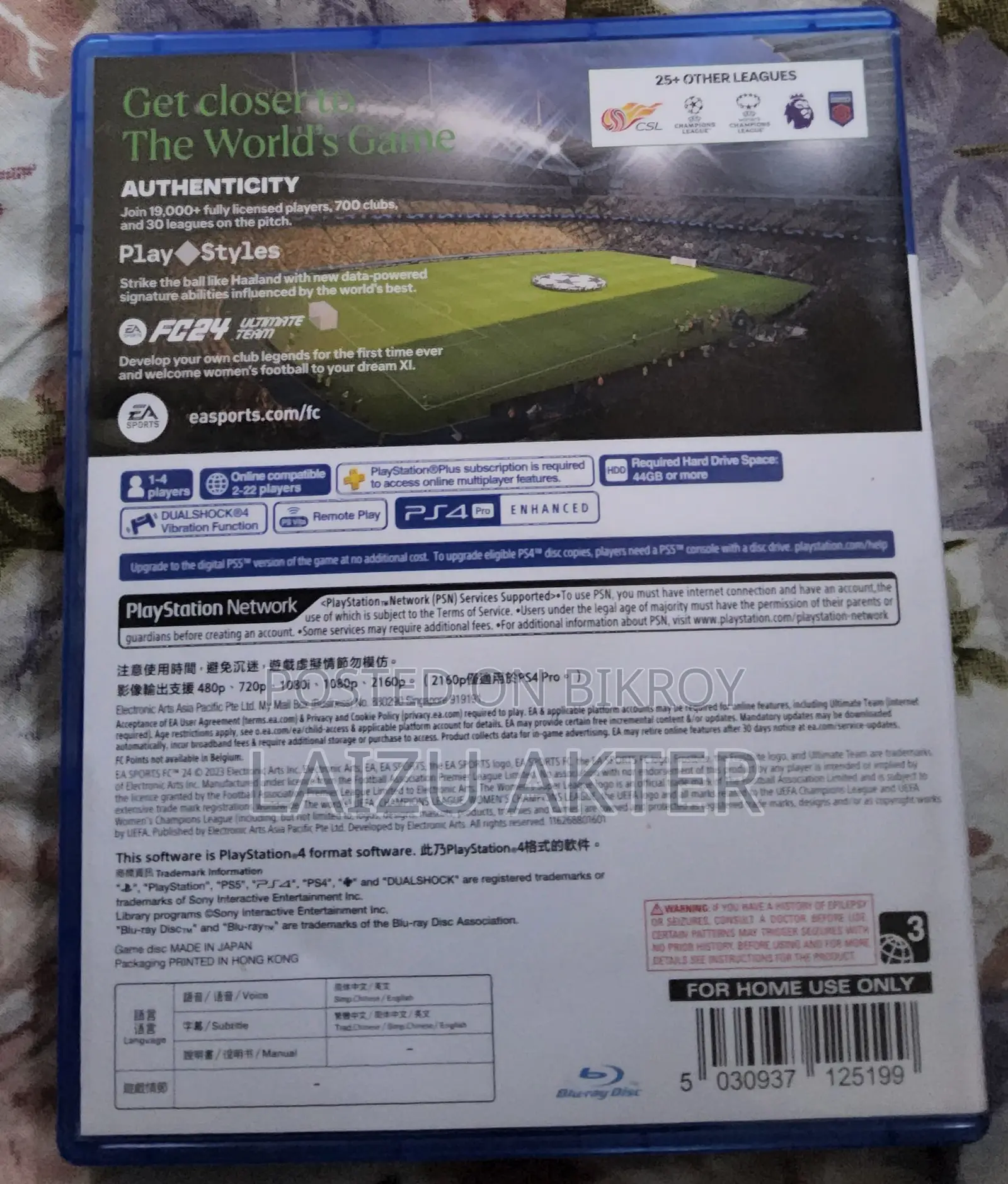 Fc24 for Ps4 Original (Fifa 24)