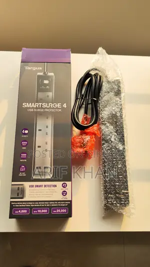 Targus APS10 SmartSurge 4 With 2 USB Ports
