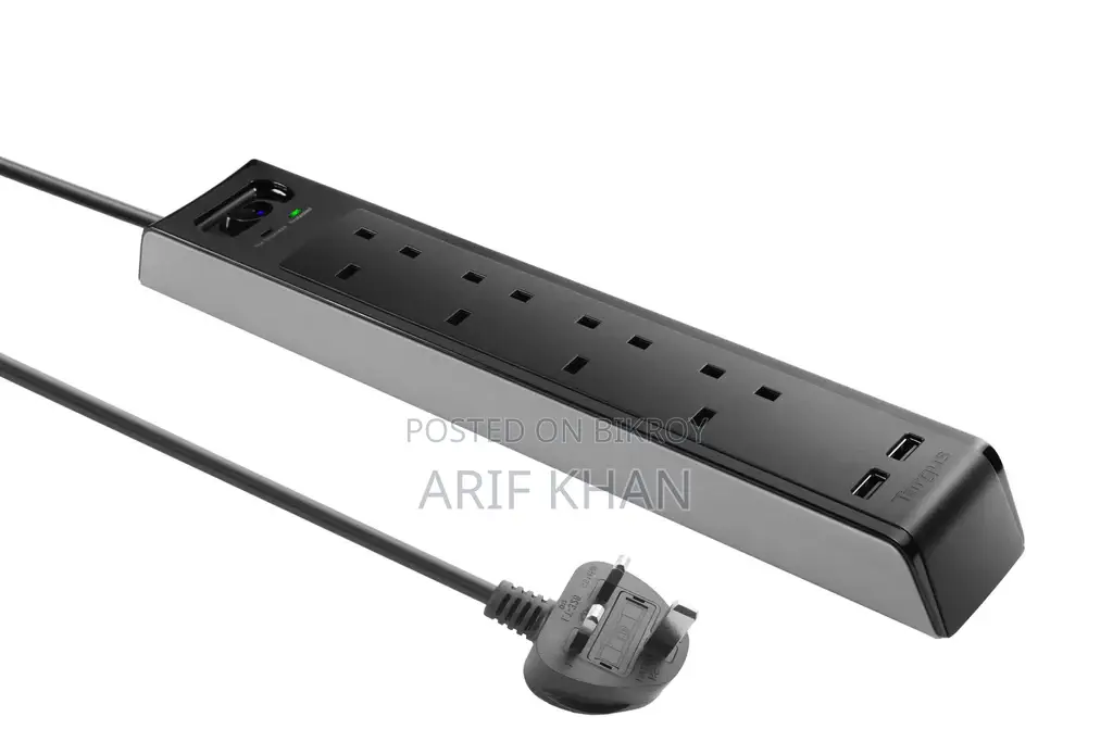 Targus APS10 SmartSurge 4 With 2 USB Ports