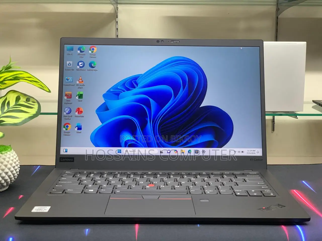 Laptop Lenovo ThinkPad X1 Carbon 16GB Intel Core I5 SSD 256GB
