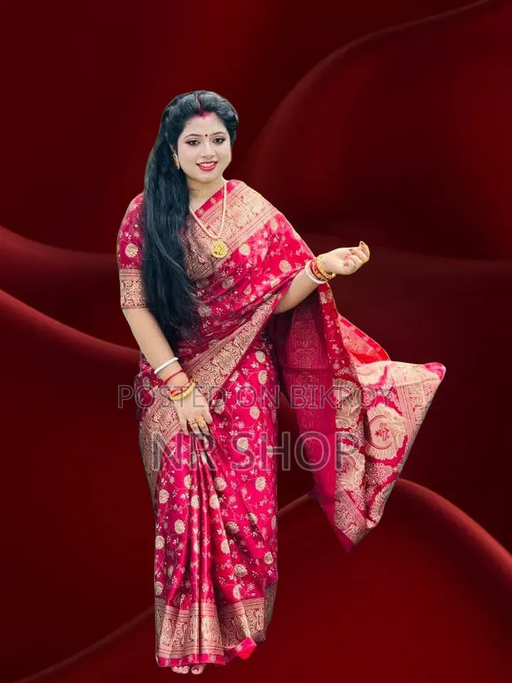 Luxury Japanese Silk Saree (with matching blouse piece)
