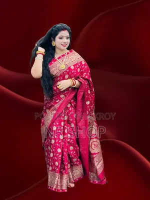 Luxury Japanese Silk Saree (with matching blouse piece)