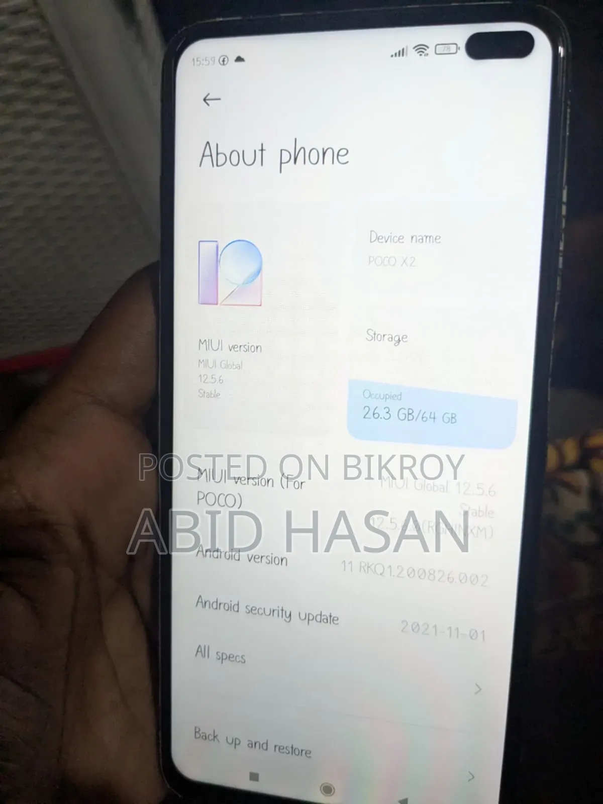 Xiaomi Pocophone X2 64 GB Purple