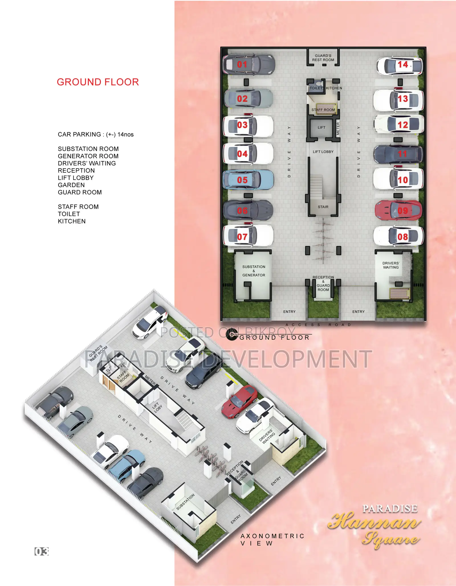 3-bedroom Apartment in Paradise Hannan, Banasree for Sale