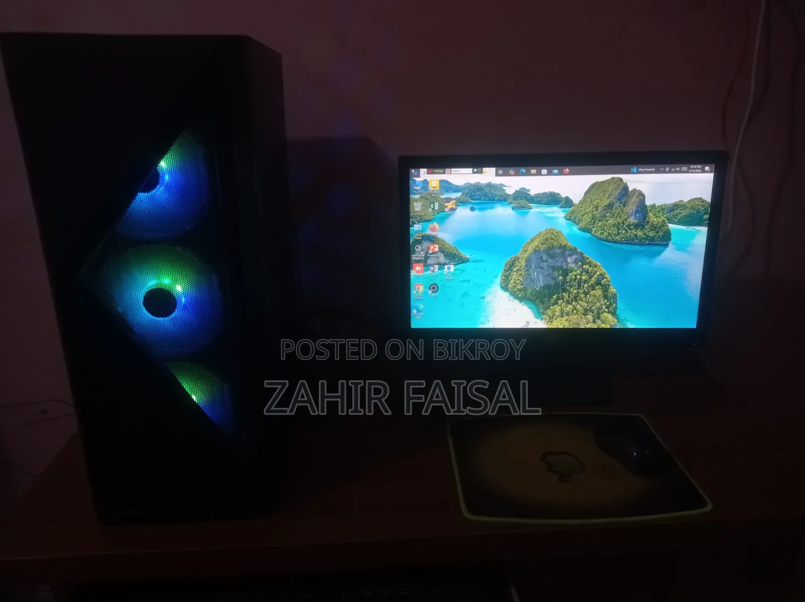 Desktop Computer 16GB AMD Ryzen 5 SSD 1T