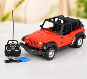 Remote Controlled Rechargeable Wrangler Model Jeep Toy Car