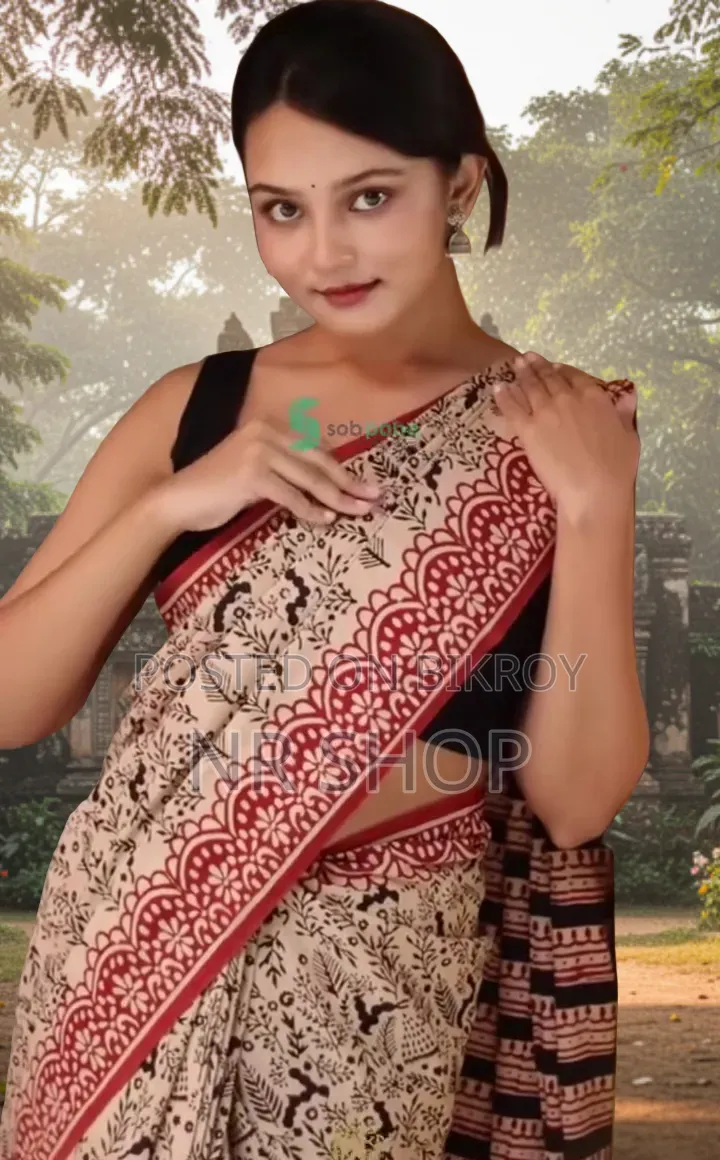 Digital Elegance Chanduri Silk Saree