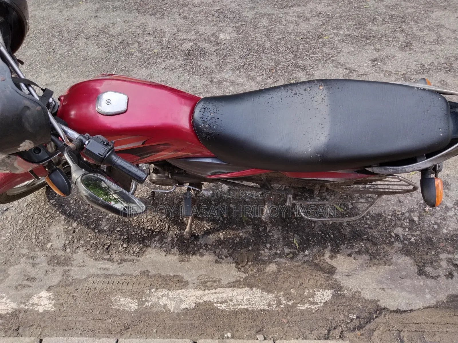 Bajaj Platina 100 2010 Red