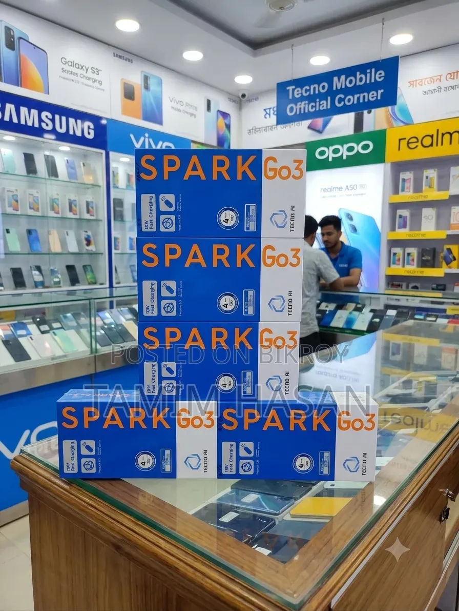 New Tecno Spark Go 64 GB Black