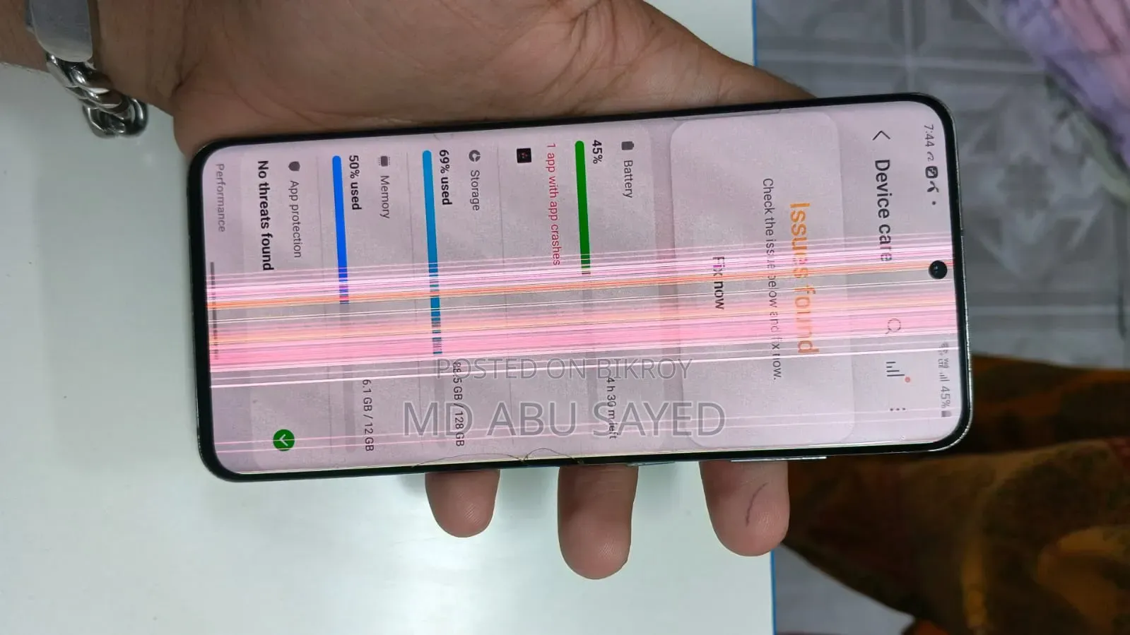 Samsung Galaxy S20 128 GB Pink