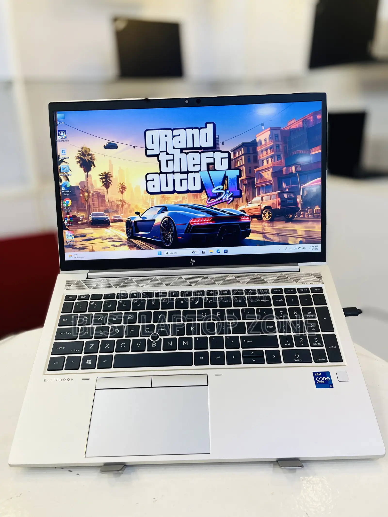 Laptop HP EliteBook 850 G8 16GB Intel Core I7 SSD 512GB