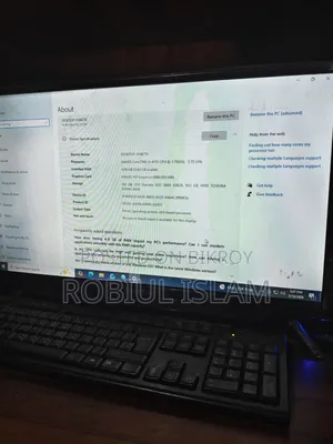 Desktop Computer 4GB Intel Core I3 SSD 128GB