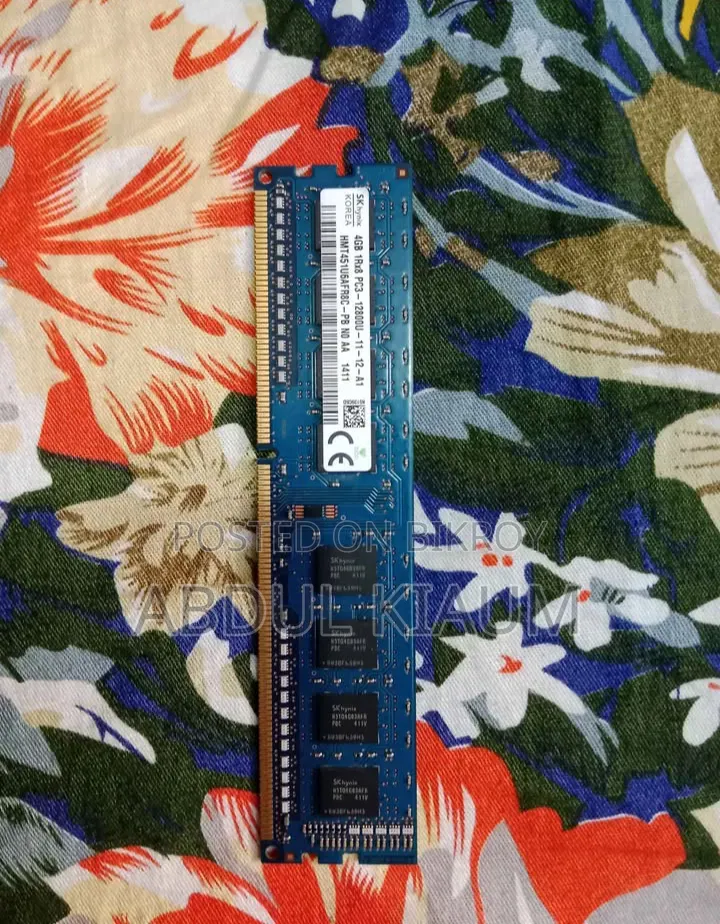 DDR3 4GB Ram, 1600M, Supper Fresh Condition,