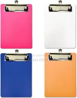 Colorful Plastic Clipboards | Heavy-Duty Office Clip Boards.