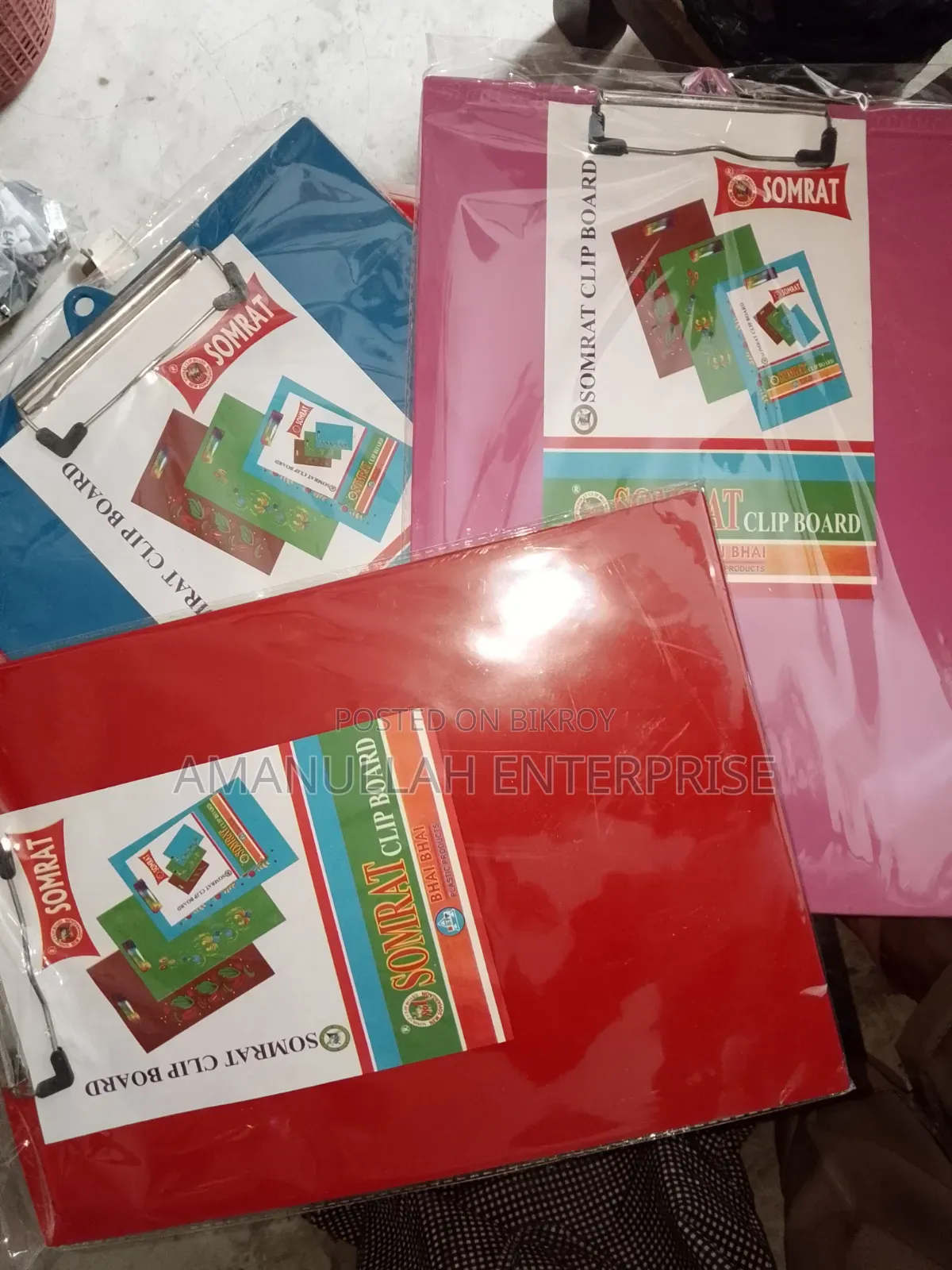 Colorful Plastic Clipboards | Heavy-Duty Office Clip Boards.