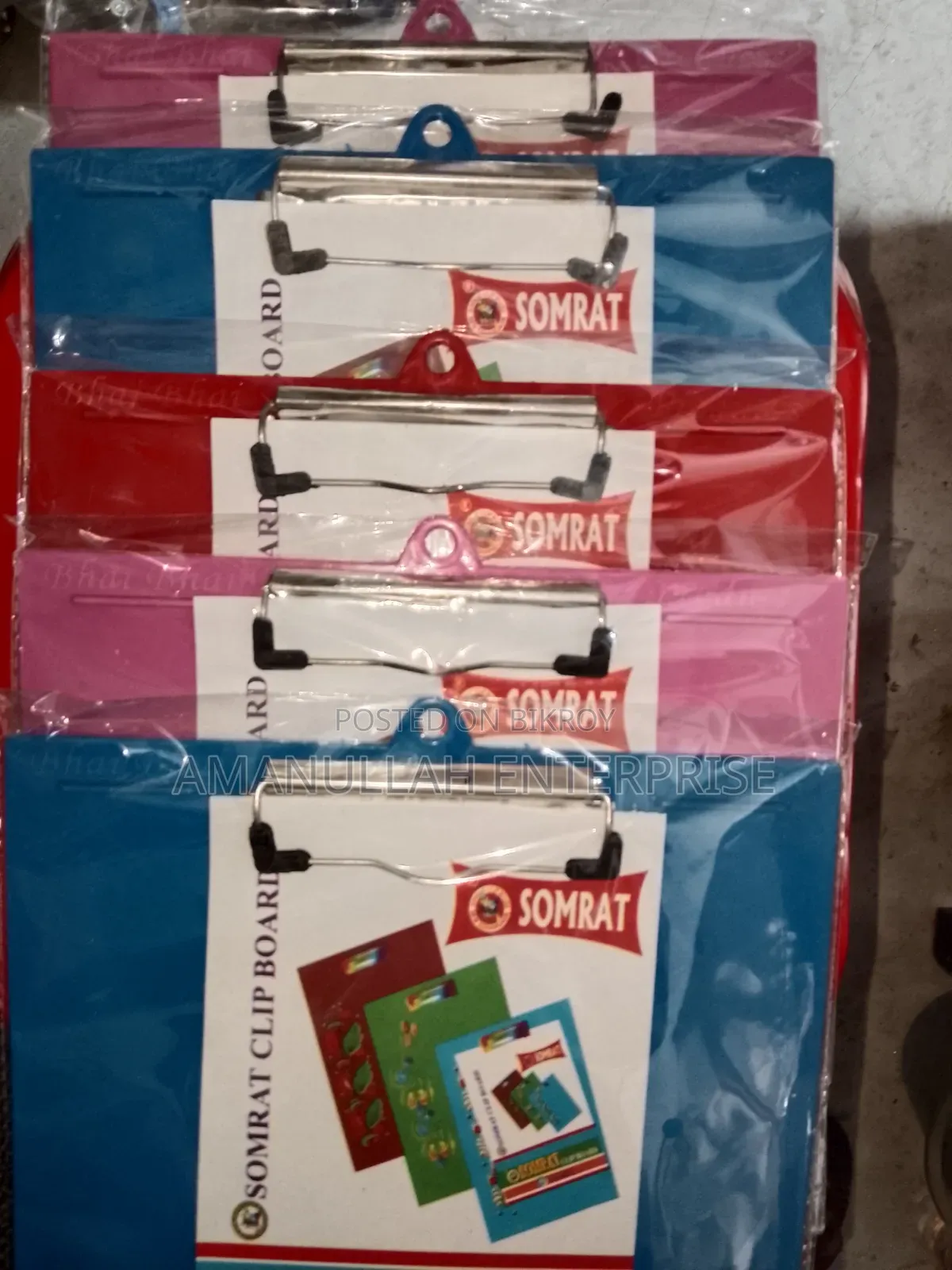 Colorful Plastic Clipboards | Heavy-Duty Office Clip Boards.