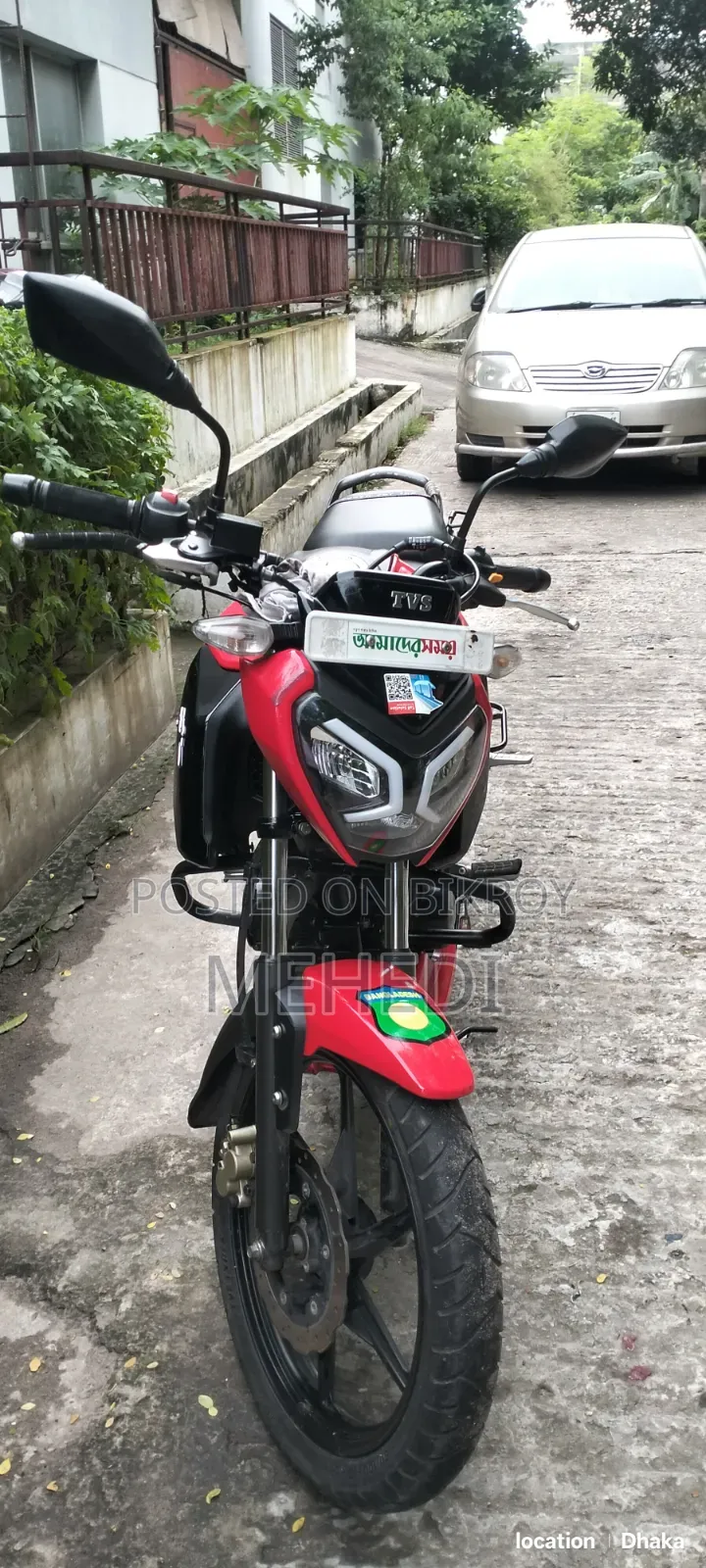 TVS Raider 125 2025 Red