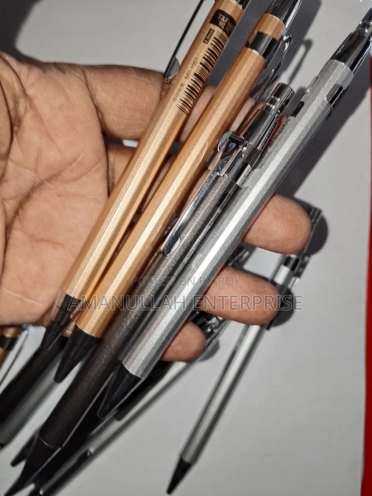Professional Metal Mechanical Pencil Set With HB Lead Refills