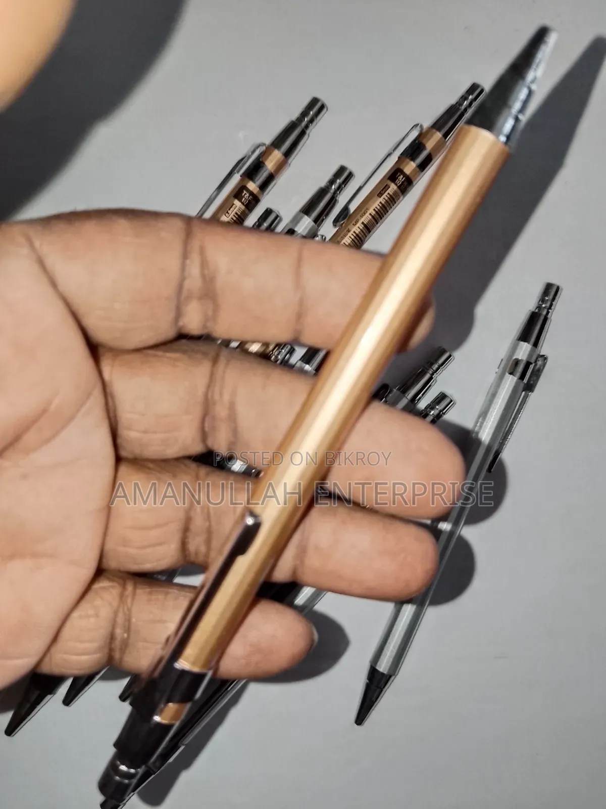 Professional Metal Mechanical Pencil Set With HB Lead Refills