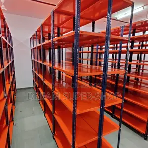 StrongHold Slotted Rack – Heavy Duty Steel Shelving