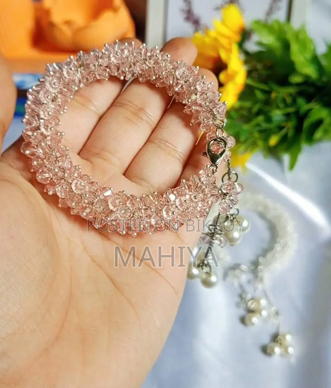 Crystal Gajra Bracelet for Girls Handmade Bracelet All Colors Available