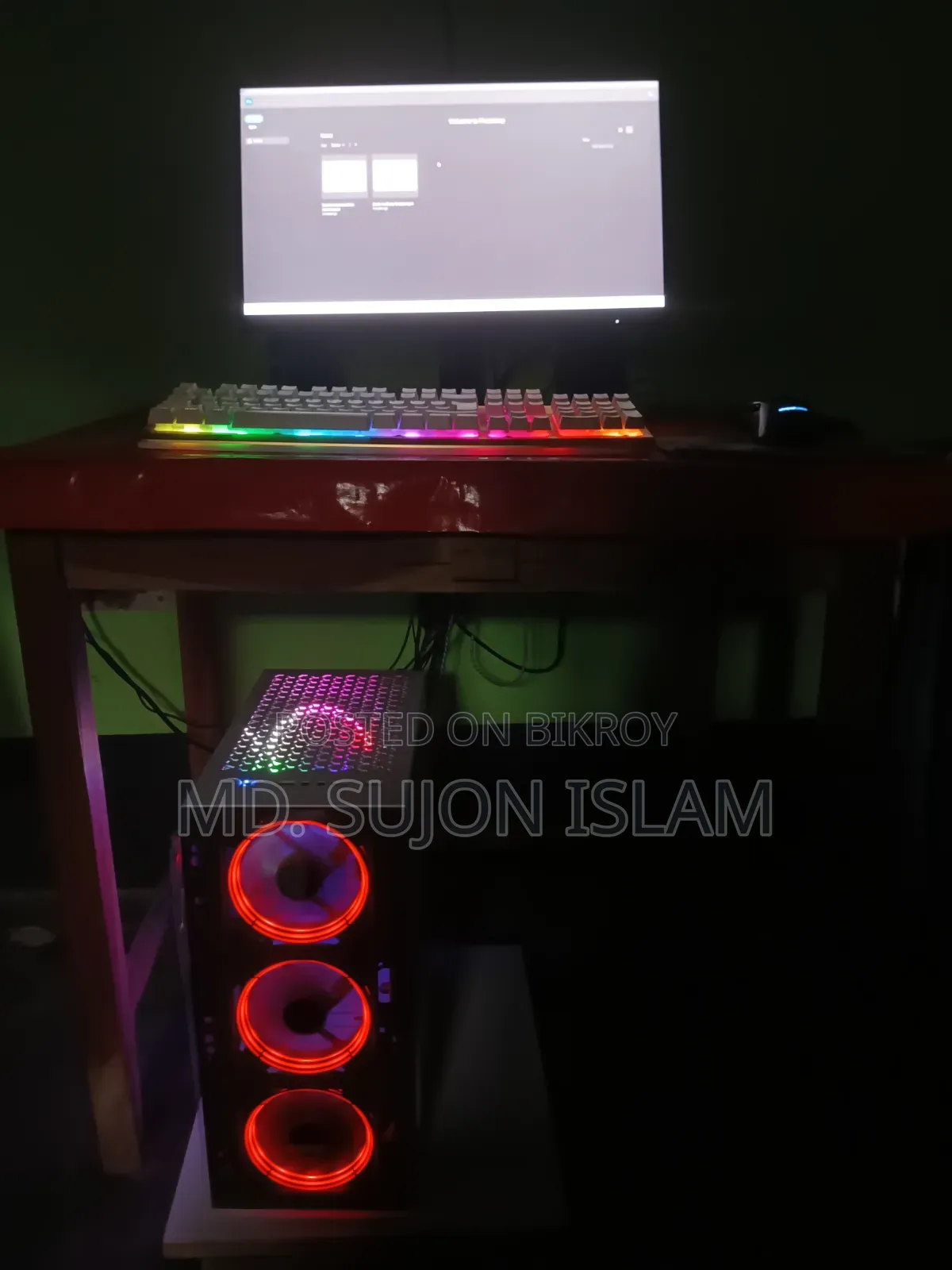 Desktop Computer 8GB AMD Ryzen 5 SSD 128GB