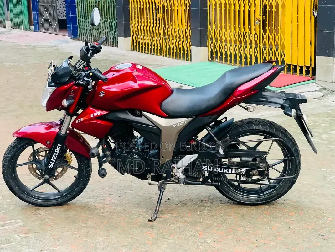 Suzuki Gixxer Monotone 2022 Red