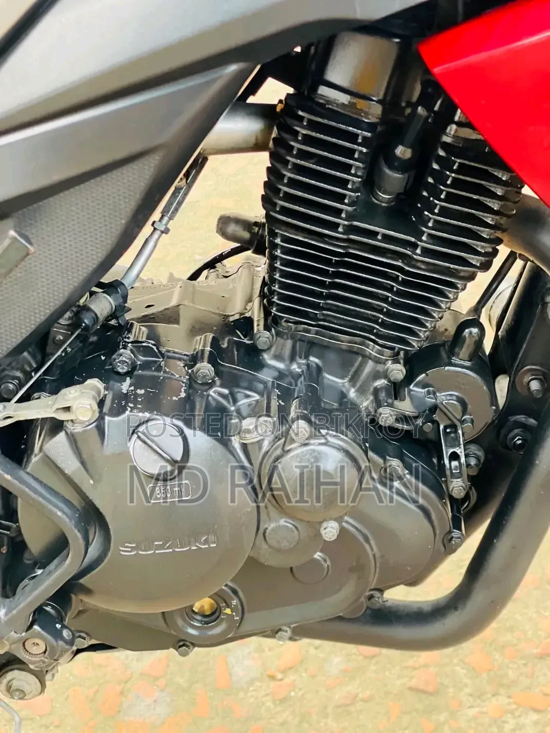 Suzuki Gixxer Monotone 2022 Red