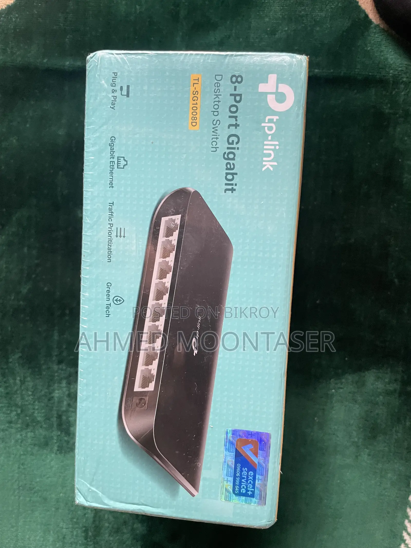 TP-Link TL-SG1008D 8-Port Gigabit Desktop Switch (Brand New Sealed)