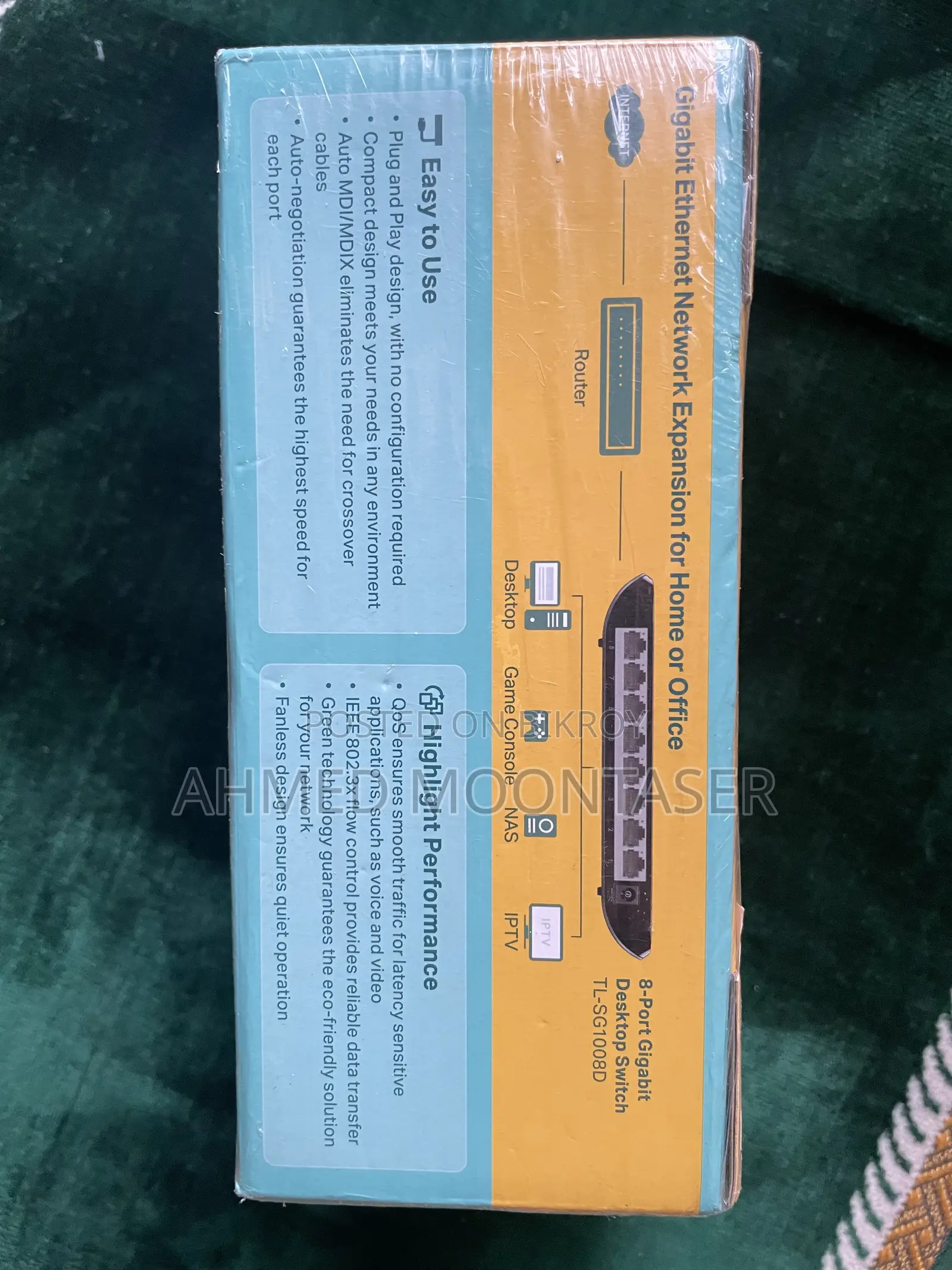 TP-Link TL-SG1008D 8-Port Gigabit Desktop Switch (Brand New Sealed)