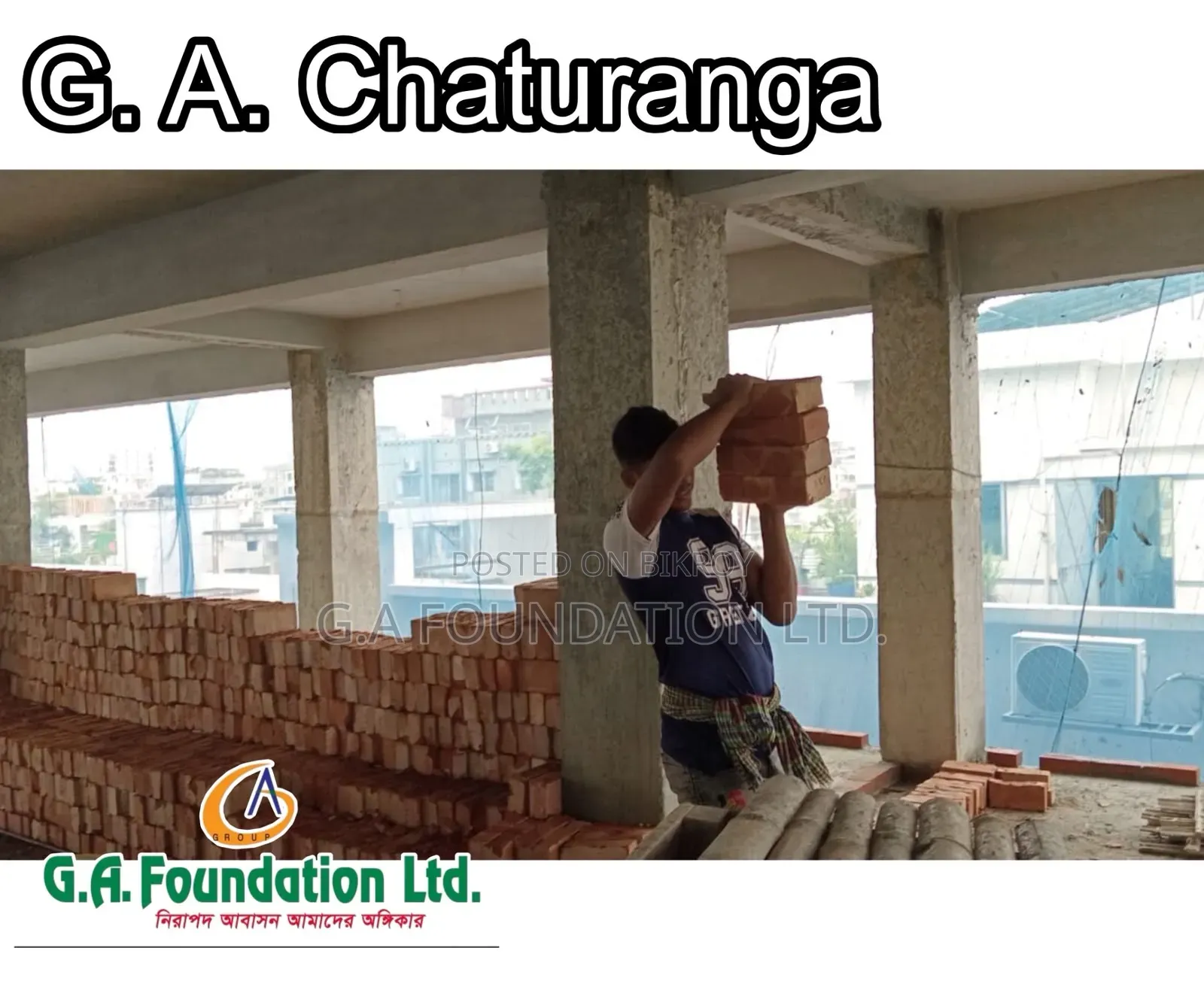 3-bedroom Apartment in G. A. Chaturanga, Mirpur for Sale