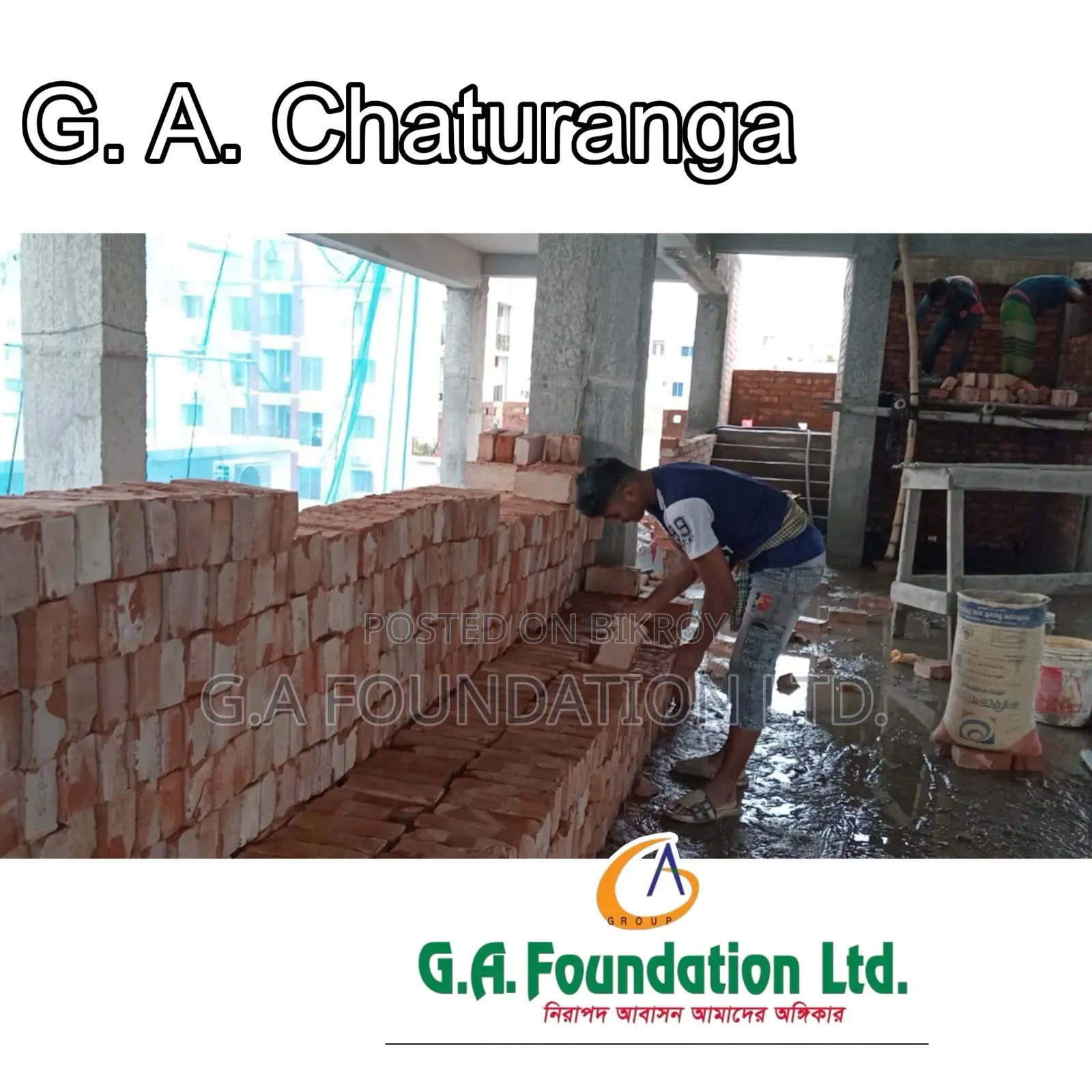 3-bedroom Apartment in G. A. Chaturanga, Mirpur for Sale