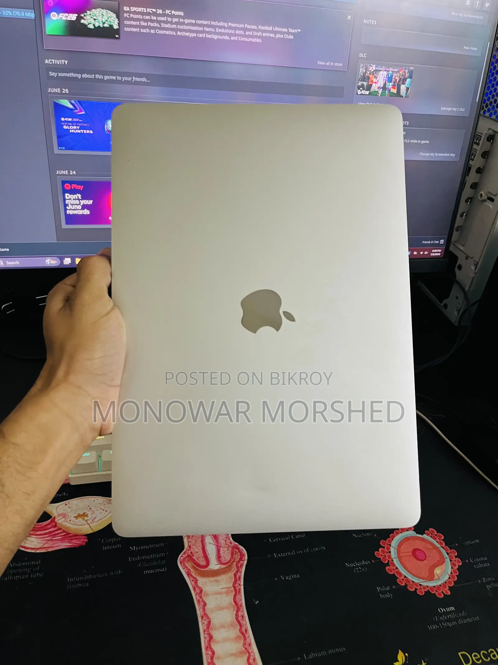 Laptop Apple MacBook Air 2020 M1 8GB Apple M1 SSD 256GB