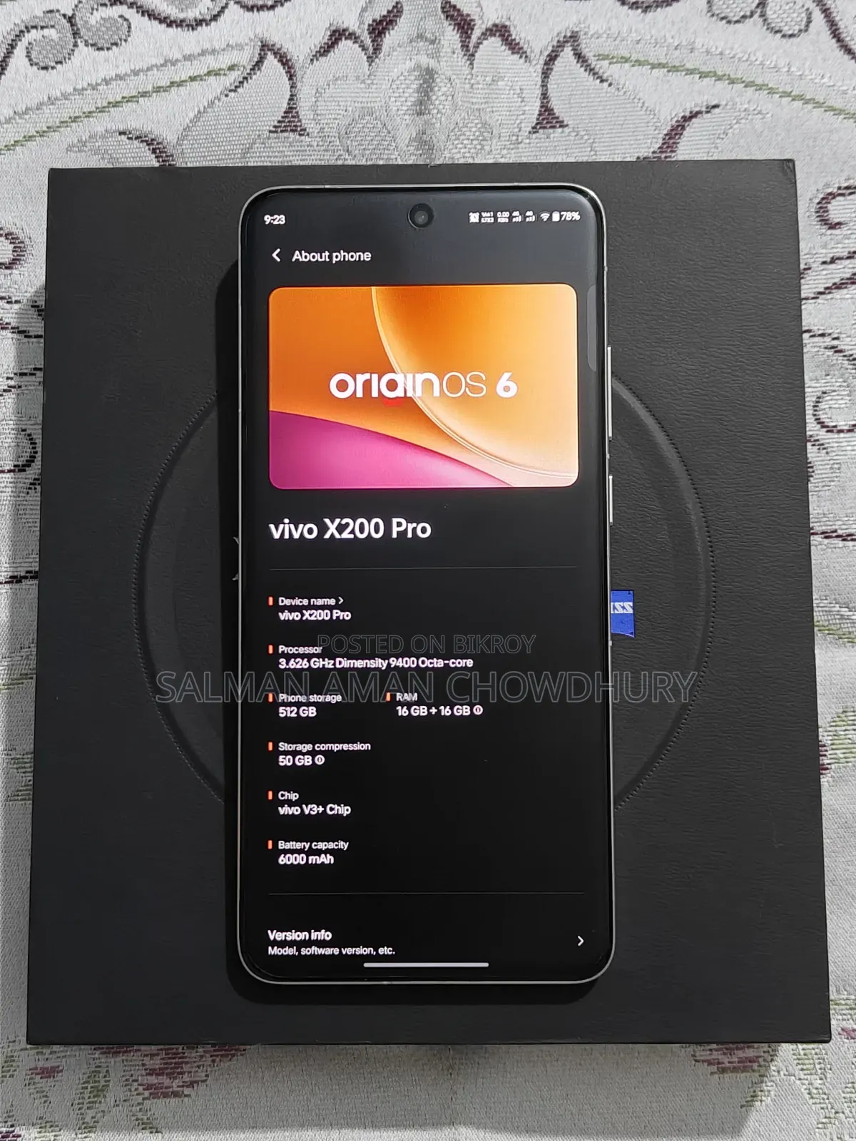Vivo X200 Pro 512 GB Silver