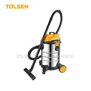 TOLSEN ভ্যাকুয়াম ক্লিনার, ১২০০ ওয়াট, ৩০ লিটার, ড্রাই ওয়েট ইন্ডাস্ট্রিয়াল গ্রেড; ৭৯৬০৮