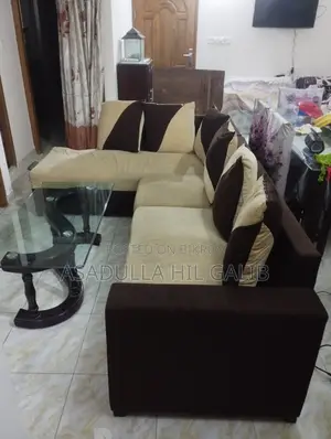 Tea Table With Sofa Set