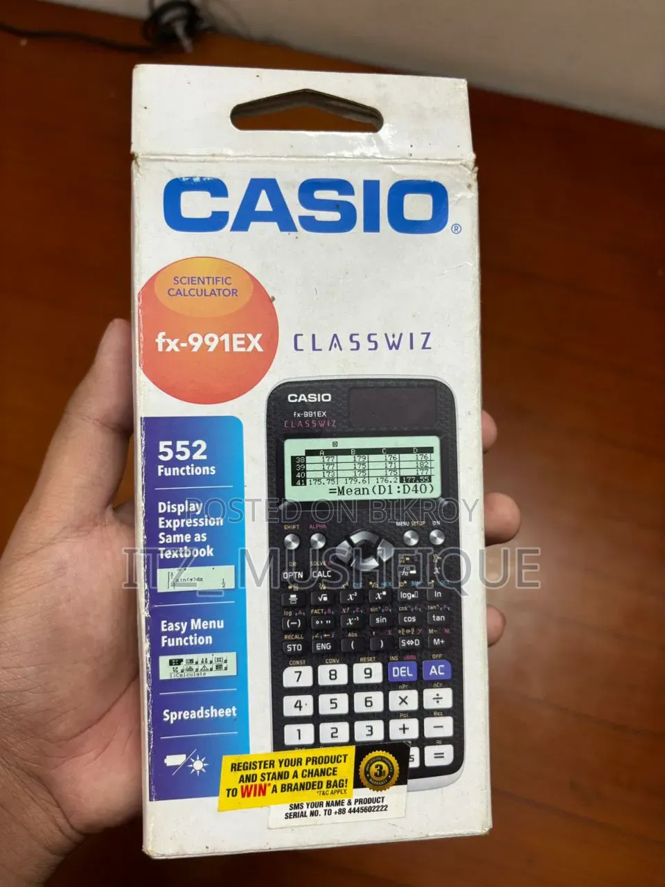 Original Casio FX-991EX Scientific Calculator