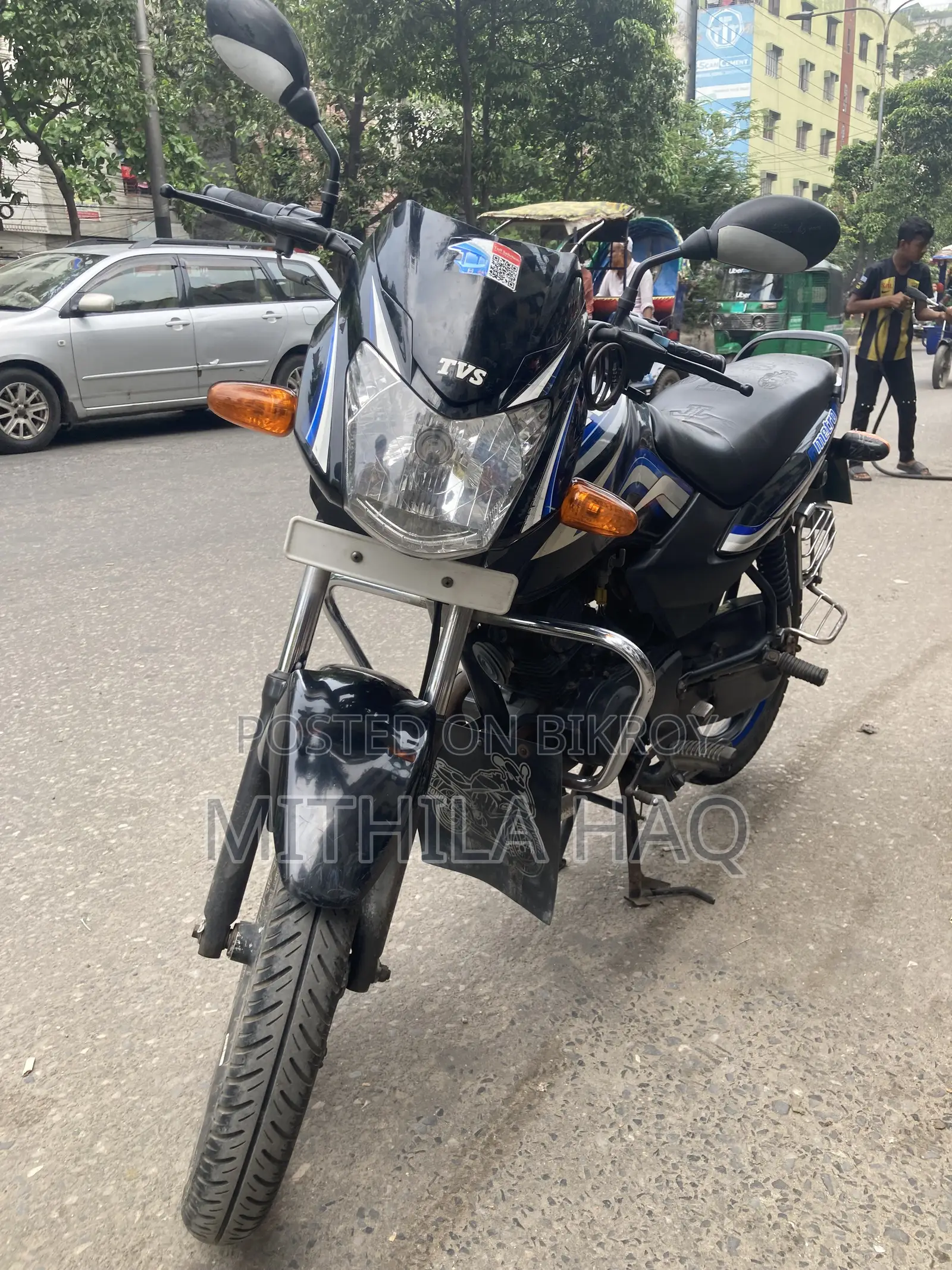 টিভিএস মেট্রো ২০১৭ কালো