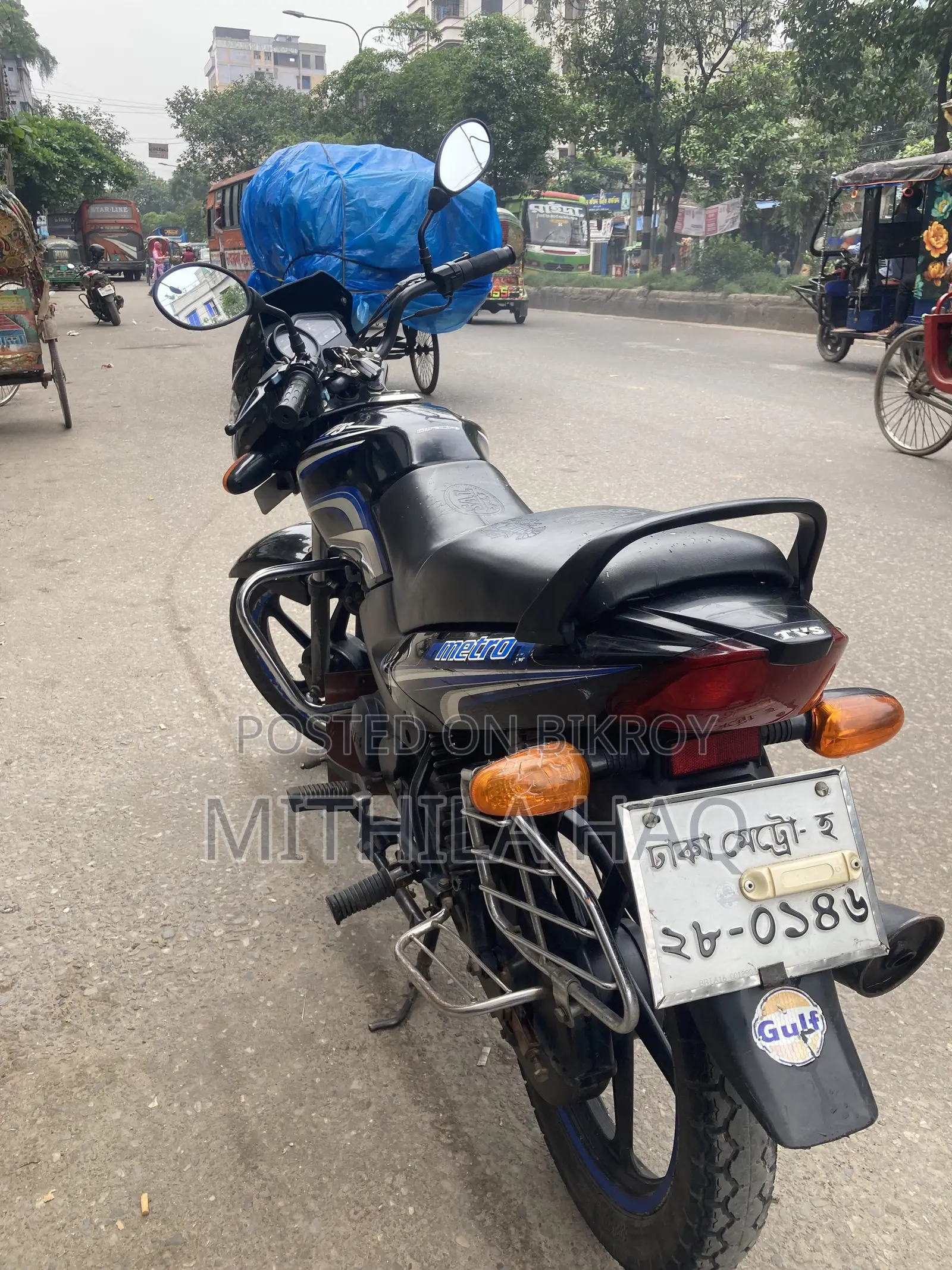 টিভিএস মেট্রো ২০১৭ কালো