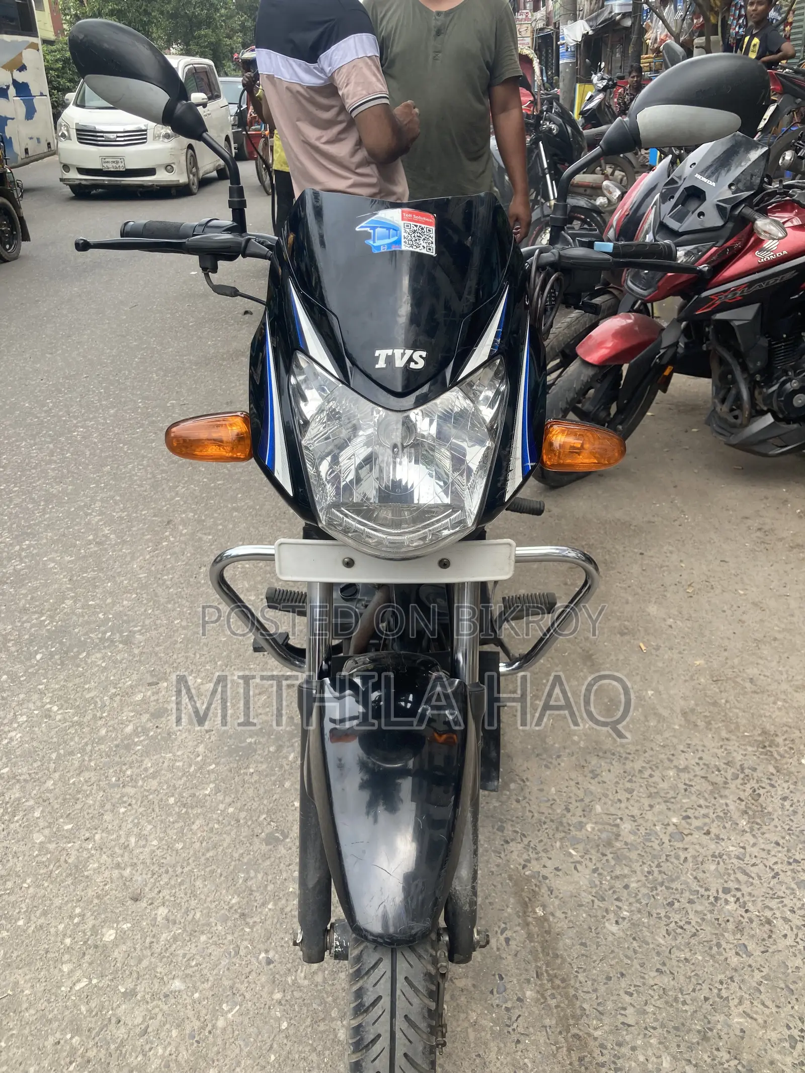 টিভিএস মেট্রো ২০১৭ কালো